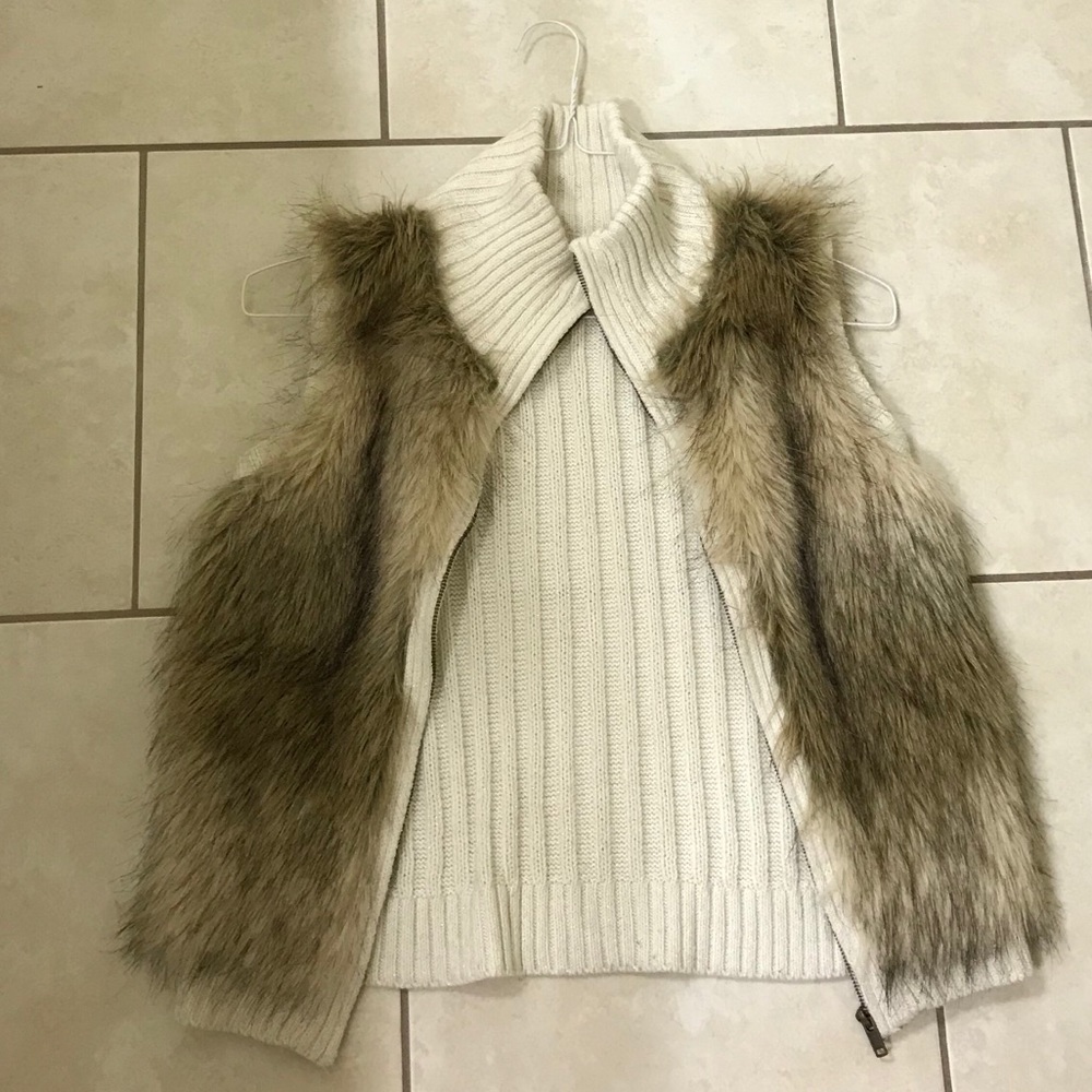 furry vest!